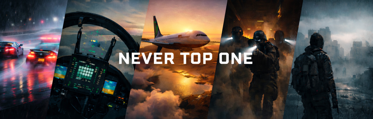 Visuel d'accueil Never Top One